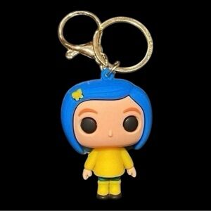 5 for $15 Coraline Keychain Stocking Stuffer Christmas Gift